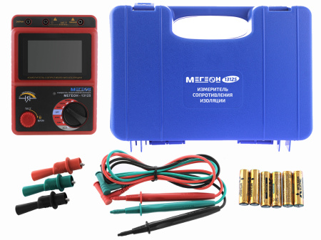Измеритель сопротивления изоляции (мегаомметр) МЕГЕОН 13125 купить по низкой цене | МАКСПРОФИТ