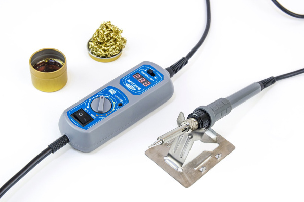 Паяльная станция с цифровым управлением МЕГЕОН 00309 купить по низкой цене | МАКСПРОФИТ