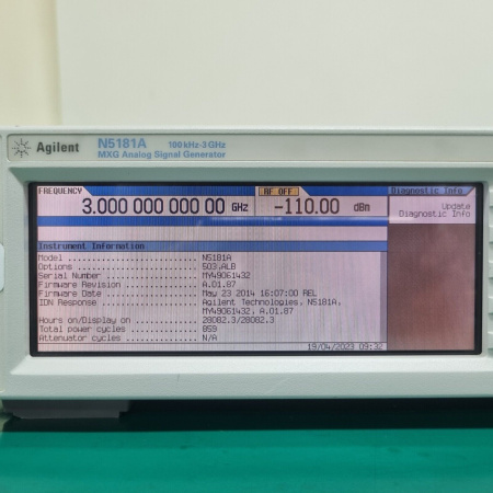 Генератор аналогового сигнала Agilent N5181A MXG RF 3 ГГц (демонстрационный) купить по низкой цене | МАКСПРОФИТ