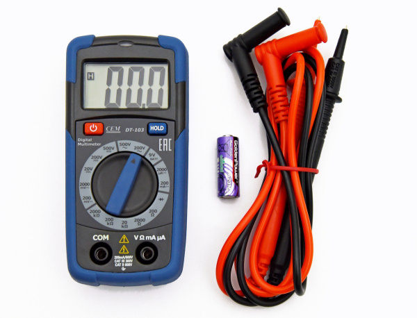 Мультиметр цифровой CEM DT-103 купить по низкой цене | МАКСПРОФИТ
