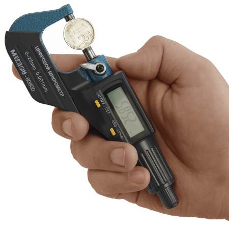 Микрометр цифровой МЕГЕОН 80800 купить по низкой цене | МАКСПРОФИТ